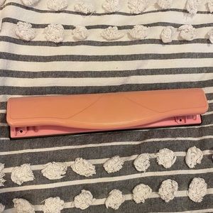 Pink 3 hole punch